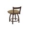 Holland Bar Stool Co 18" Low Back Swivel Vanity Stool, Bronze Finish, Canter Sand Seat 82118BZ013 - alternate 2